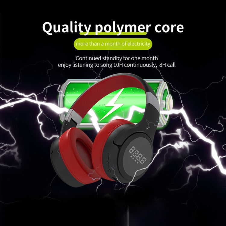 ZEALOT B28 Diadema plegable Auriculares de música estéreo Bluetooth con pantalla
