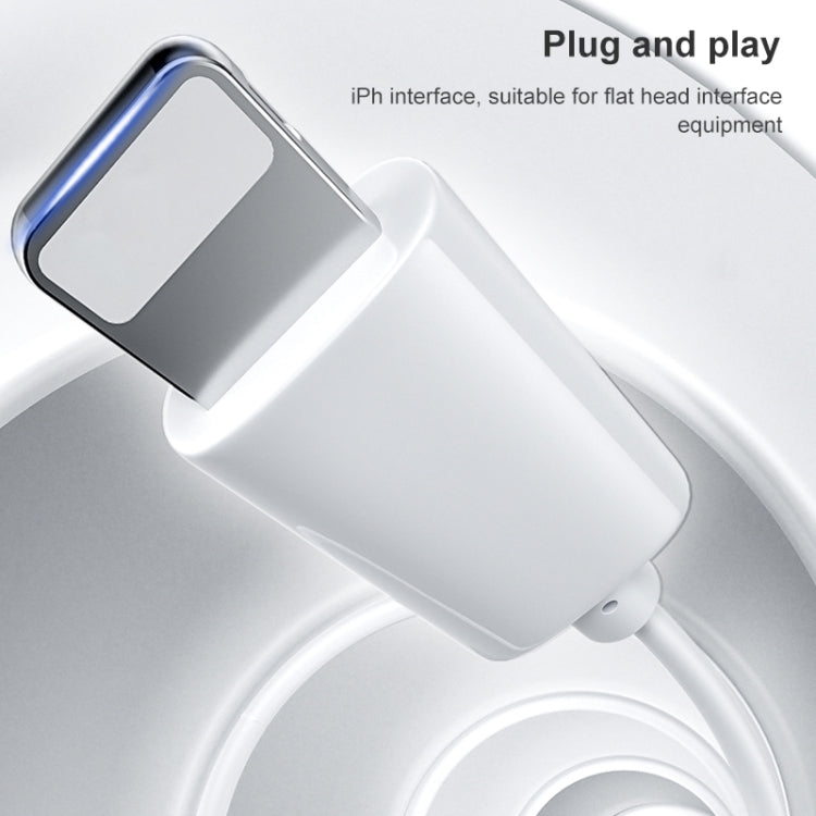 WK Y19 MAX iDeal Series Auriculares internos con cable estéreo HIFI de 8 pines, longitud: 1,2 m, Y19 MAX