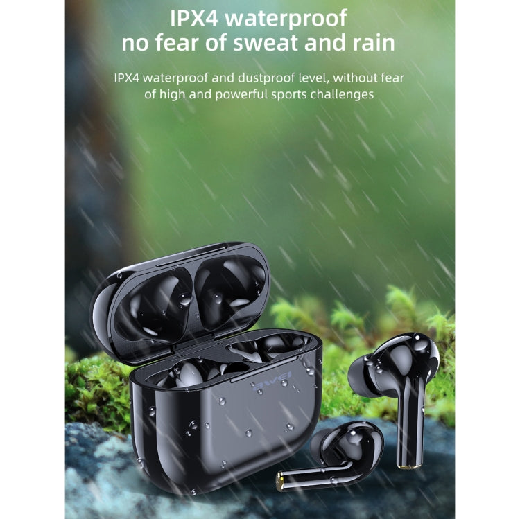 Wei T29 Bluetooth V5.0 TWS Auriculares deportivos inalámbricos verdaderos con estuche de carga