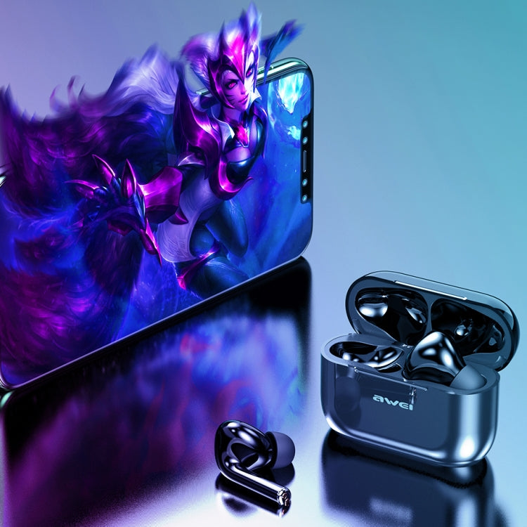 Wei T29 Bluetooth V5.0 TWS Auriculares deportivos inalámbricos verdaderos con estuche de carga