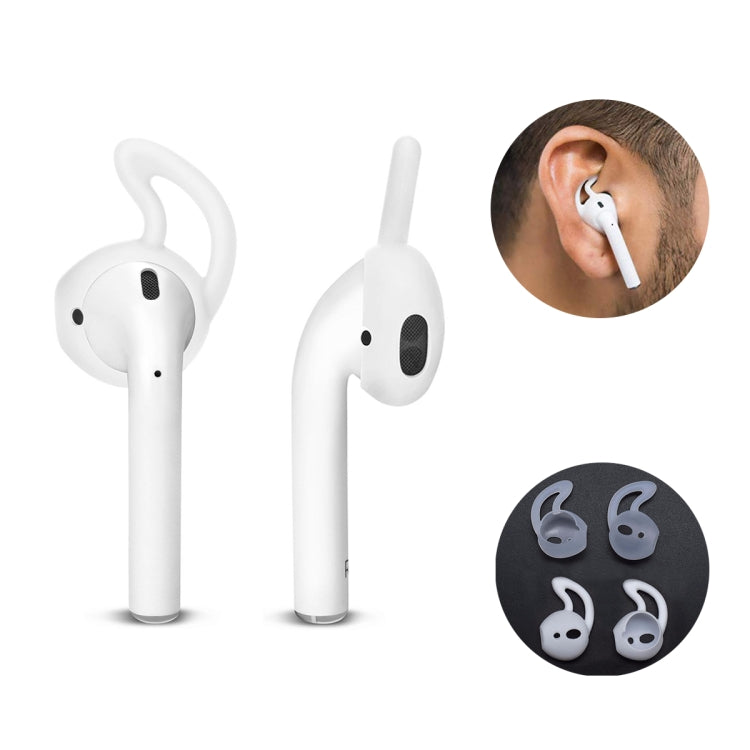 ENKAY Hat-prince Auriculares Almohadillas Gancho para la Oreja Antipérdida para Apple AirPods, 2 Pares