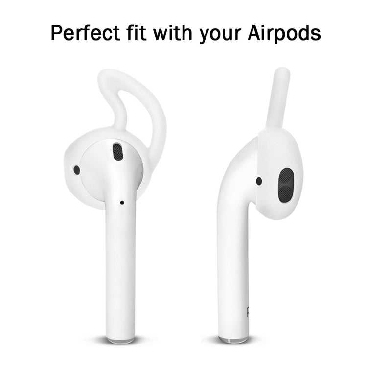 ENKAY Hat-prince Auriculares Almohadillas Gancho para la Oreja Antipérdida para Apple AirPods, 2 Pares