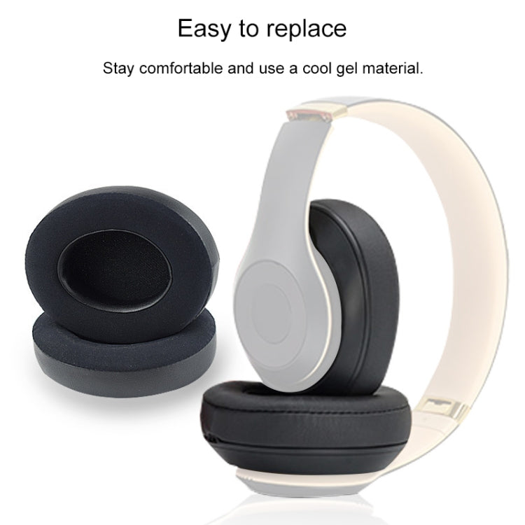 2 uds. Para Beats Studio 2,0/3,0, cubierta protectora para auriculares, orejeras de Gel de hielo (gris blanco), Black, Blue, Red, Titanium Color