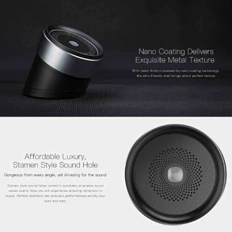 QCY BOX1 Mini altavoz portátil Música inalámbrica Metal V4.2 Altavoces Bluetooth