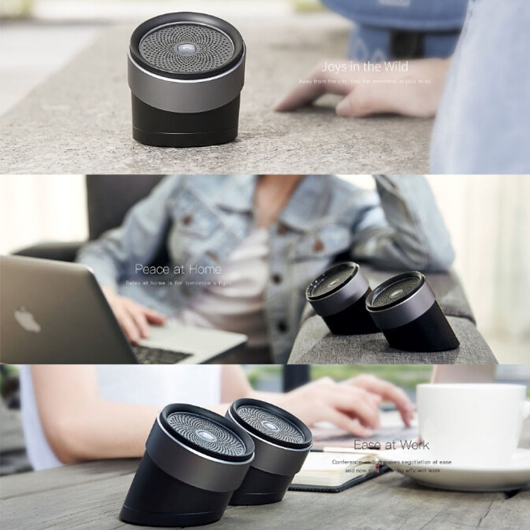 QCY BOX1 Mini altavoz portátil Música inalámbrica Metal V4.2 Altavoces Bluetooth