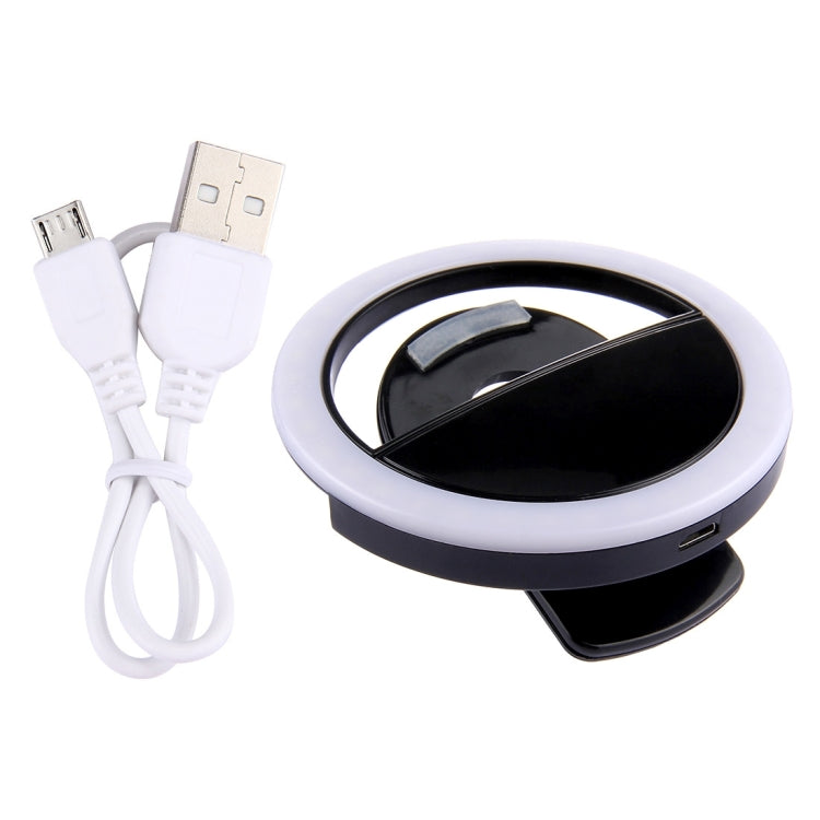 Para iPhone, Galaxy, Huawei, Xiaomi, LG, HTC y otros teléfonos inteligentes con clip ajustable y cable USB