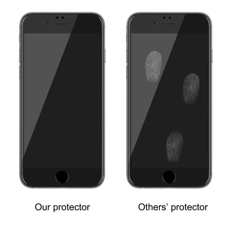 ENKAY Hat-Prince 0,26 mm 9H Dureza superficial 6D Película de vidrio templado de pantalla completa con borde curvo para iPhone 6 y 6s, For 6 & 6s