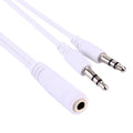 Cable de audio auxiliar Hi-Fi de 1 m Cable de audio estéreo con conector doble macho a hembra de 3,5 mm para iPhone, iPad, Samsung, MP3, MP4, tarjeta de sonido, TV, grabadora de radio, altavoz Bluetooth para automóvil, computadora, etc.                ...