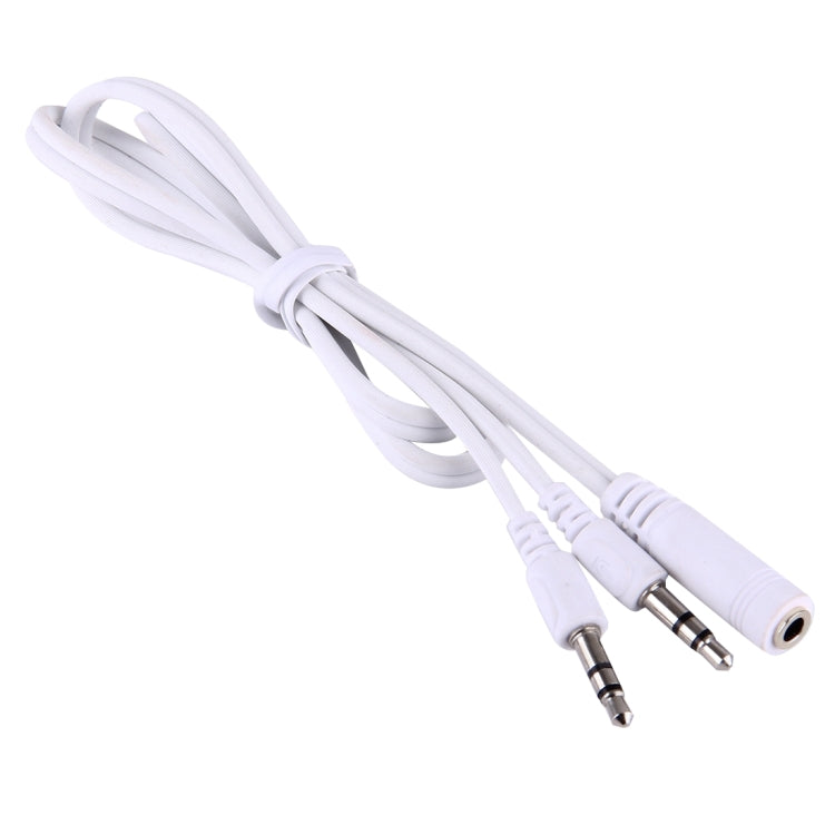 Cable de audio auxiliar Hi-Fi de 1 m Cable de audio estéreo con conector doble macho a hembra de 3,5 mm para iPhone, iPad, Samsung, MP3, MP4, tarjeta de sonido, TV, grabadora de radio, altavoz Bluetooth para automóvil, computadora, etc.                ...