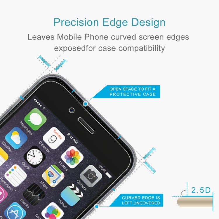 Película de vidrio templado 2.5D 9H de 0,26 mm para iPod touch 6 / touch 7, For iPod touch 6(1 PC)
