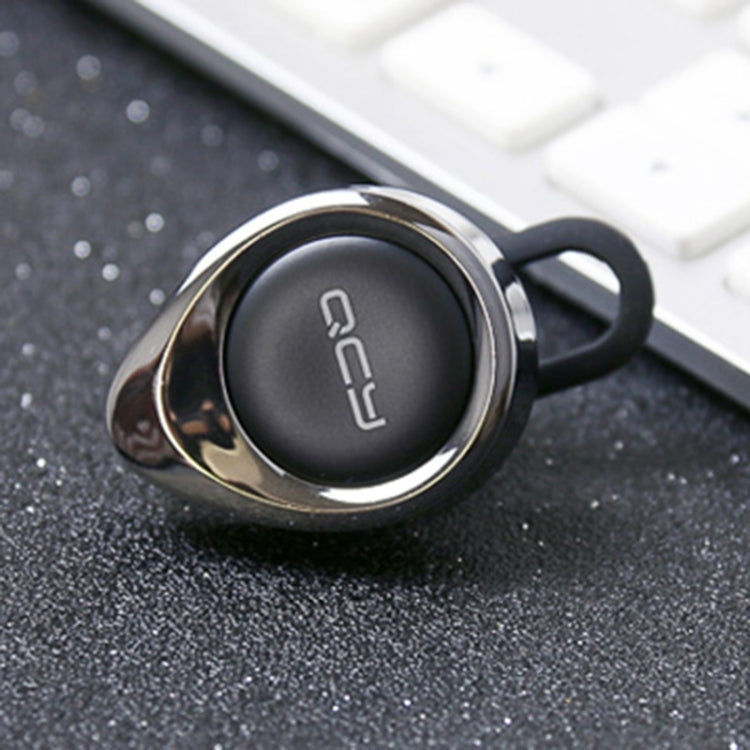 QCY J11 Auricular inalámbrico Bluetooth 4.1 de conducción universal con micrófono para teléfonos inteligentes u otros dispositivos Bluetooth, distancia efectiva de Bluetooth: 10 M