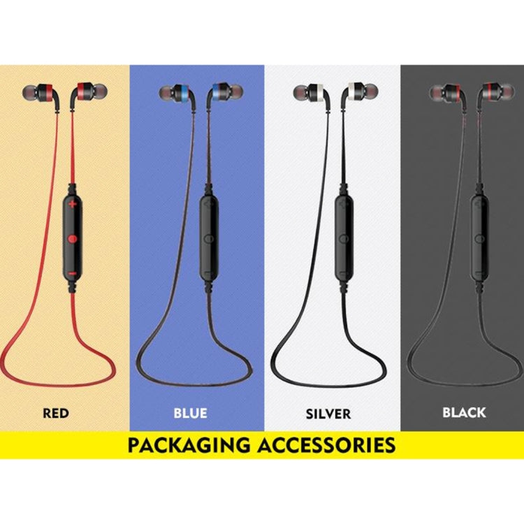 Auricular Bluetooth inalámbrico deportivo AWEI A960BL con control de cable, compatible con llamadas manos libres