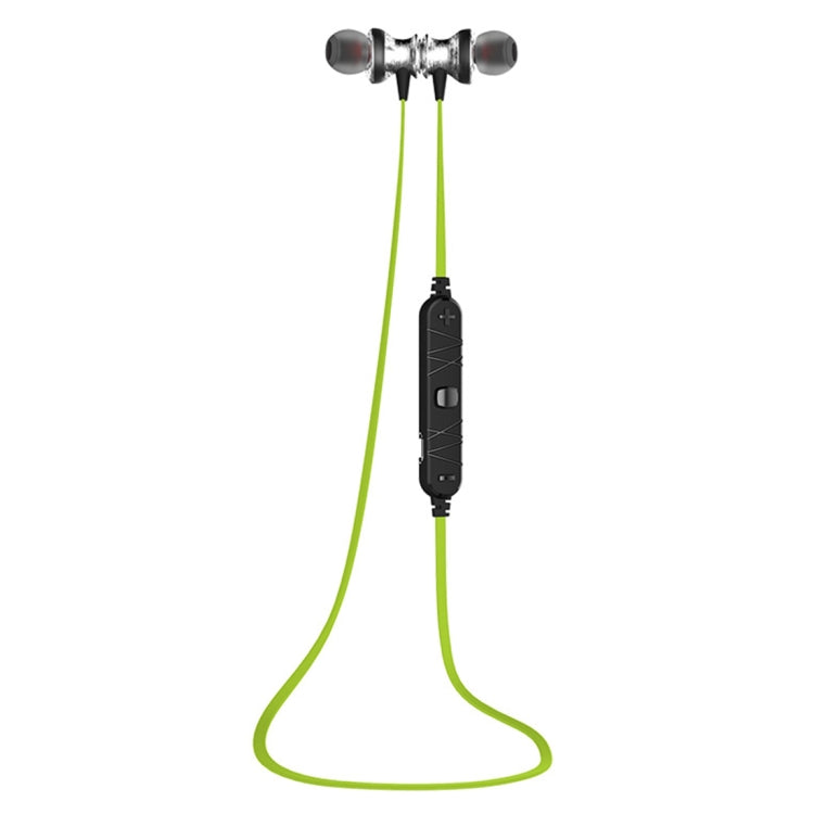Auricular Bluetooth magnético deportivo inalámbrico AWEI A980BL con control de cable, compatible con llamada manos libres