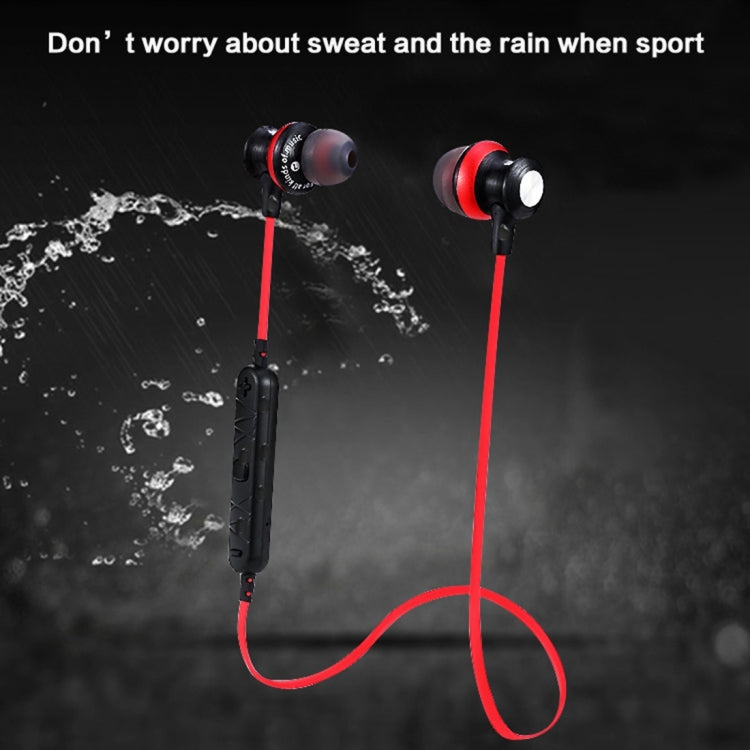 Auricular Bluetooth magnético deportivo inalámbrico AWEI A980BL con control de cable, compatible con llamada manos libres