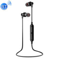 AWEI A990BL Auricular estéreo Bluetooth inalámbrico deportivo con control de cable + micrófono, compatible con llamadas manos libres