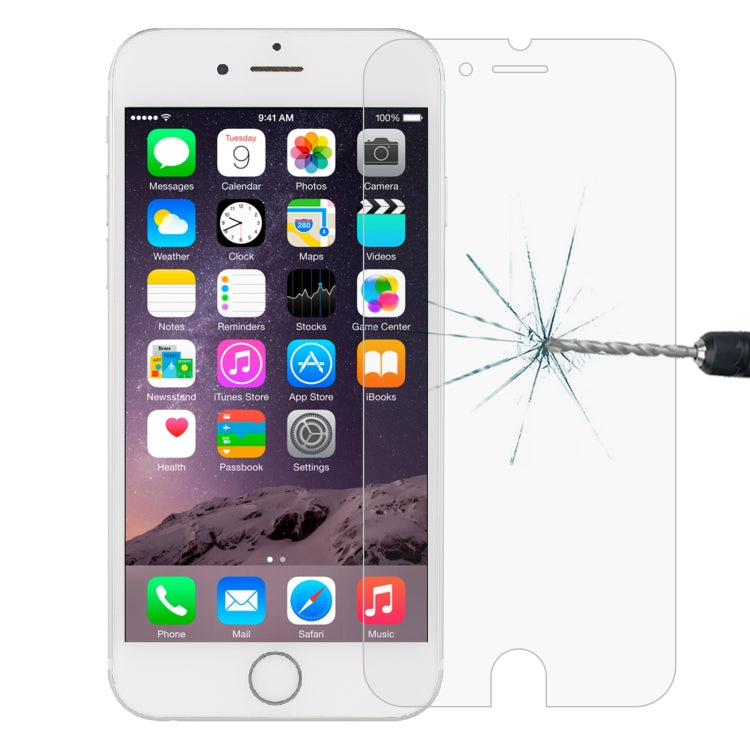 Película de vidrio templado de pantalla no completa 2.5D para iPhone 8/7/6/6S, For iPhone 8 / 7 / 6 / 6S(1 PC)