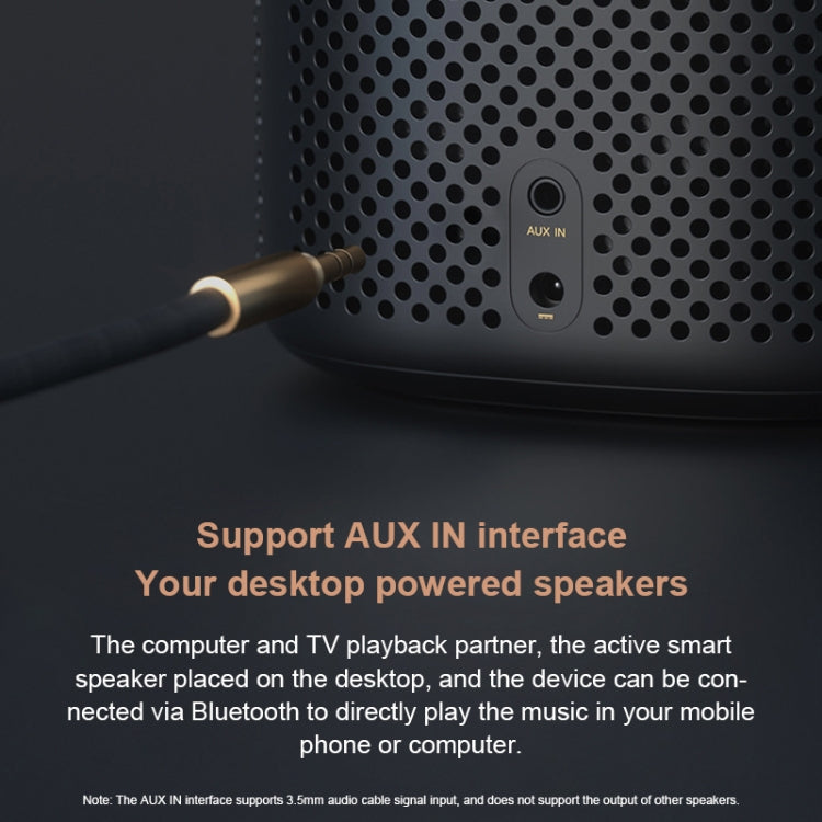 Altavoz Xiaomi Xiaoai Pro con gran volumen de cavidad de sonido de 750 ml / Conexión por cable AUX IN / Estéreo combinado / Audio DTS profesional / Chip de audio Hi-Fi / Control remoto por infrarrojos Electrodomésticos tradicionales / Puerta de enlace ...