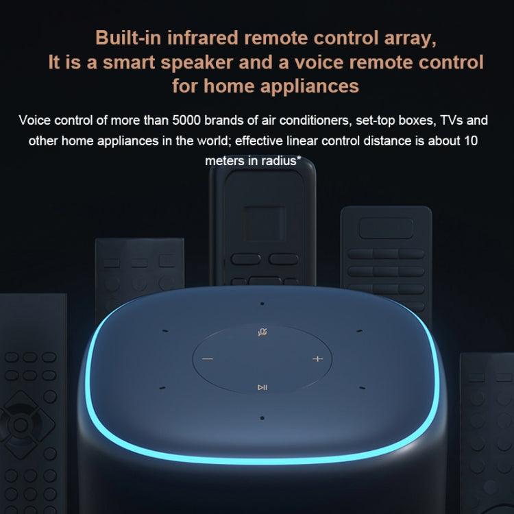 Altavoz Xiaomi Xiaoai Pro con gran volumen de cavidad de sonido de 750 ml / Conexión por cable AUX IN / Estéreo combinado / Audio DTS profesional / Chip de audio Hi-Fi / Control remoto por infrarrojos Electrodomésticos tradicionales / Puerta de enlace ...