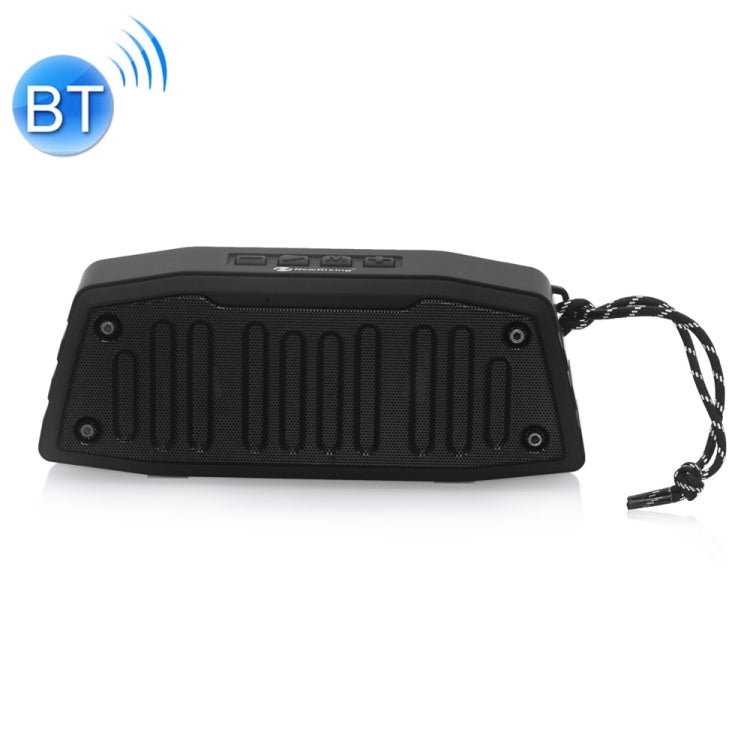 NewRixing NR-4019 Altavoz Bluetooth portátil para exteriores con función de llamada manos libres, compatible con tarjeta TF, USB, FM y AUX