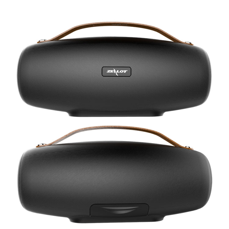 ZEALOT S27 Altavoz Bluetooth inalámbrico de graves multifuncional, micrófono incorporado, compatible con llamadas Bluetooth, tarjeta AUX y TF y altavoces de 1x93 mm + 2x66 mm, S27
