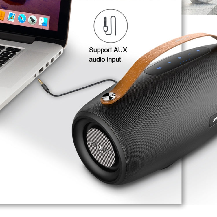 ZEALOT S27 Altavoz Bluetooth inalámbrico de graves multifuncional, micrófono incorporado, compatible con llamadas Bluetooth, tarjeta AUX y TF y altavoces de 1x93 mm + 2x66 mm, S27