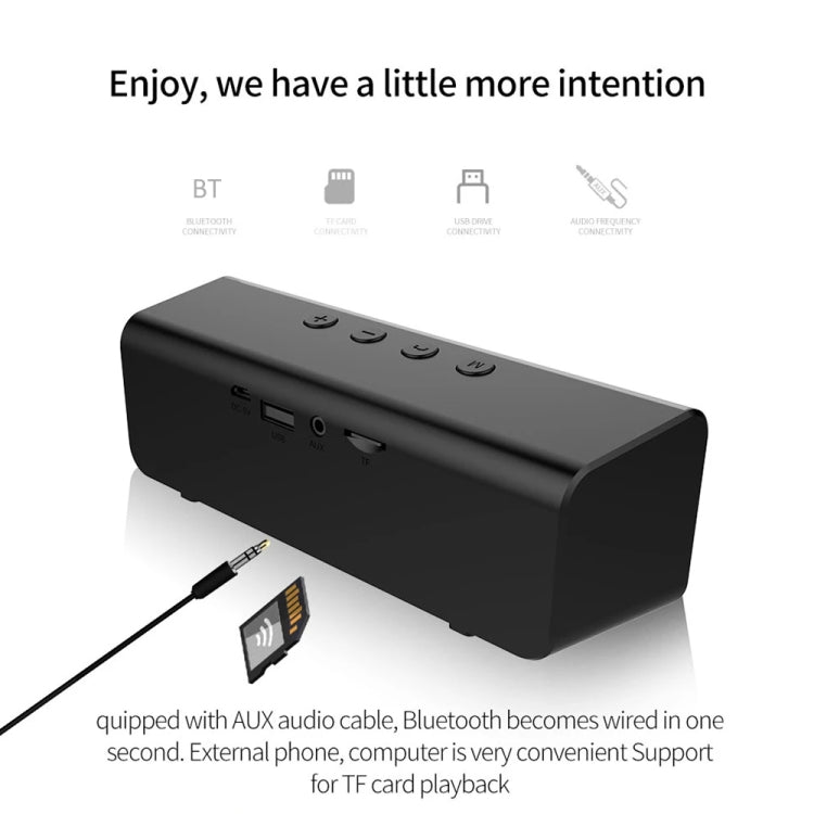 ZEALOT S31 10W 3D Altavoz Bluetooth inalámbrico estéreo HiFi, compatible con tarjeta manos libres/USB/AUX/TF, S31