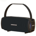 HOPESTAR H24 Pro TWS Altavoz Bluetooth portátil con textura tejida impermeable para exteriores con luz rítmica, compatible con llamadas manos libres, disco U, tarjeta TF y AUX y FM de 3,5 mm, H24 Pro Black, H24 Pro Grey, H24 Pro Blue, H24 Pro Red