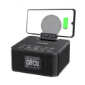 Wei Y332 Altavoz Bluetooth 5.0 con carga inalámbrica, compatible con llamadas de voz manos libres