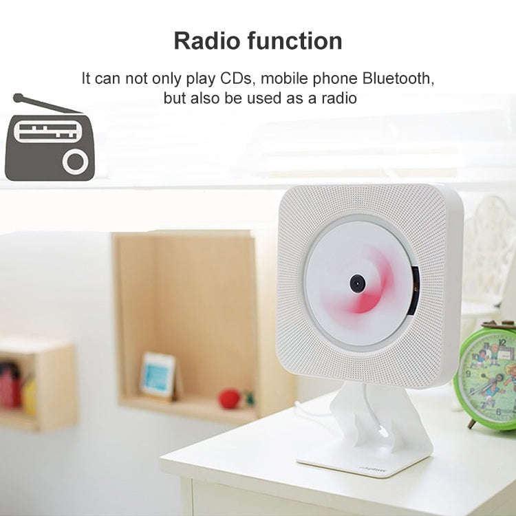 El reproductor de CD portátil con altavoz Bluetooth y pantalla digital de segunda generación con control remoto, Digital Display