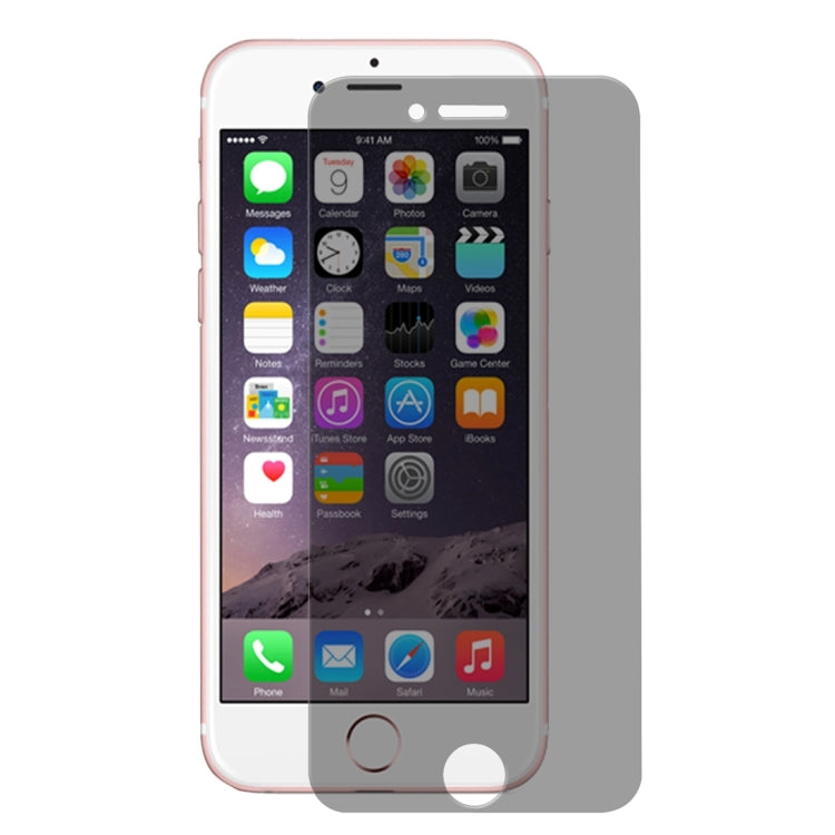 ENKAY para iPhone 8 y iPhone 7 Hat-Prince 0,26 mm 9H + Dureza superficial 2.5D Privacidad Antideslumbrante Película de vidrio templado no completa, For 7