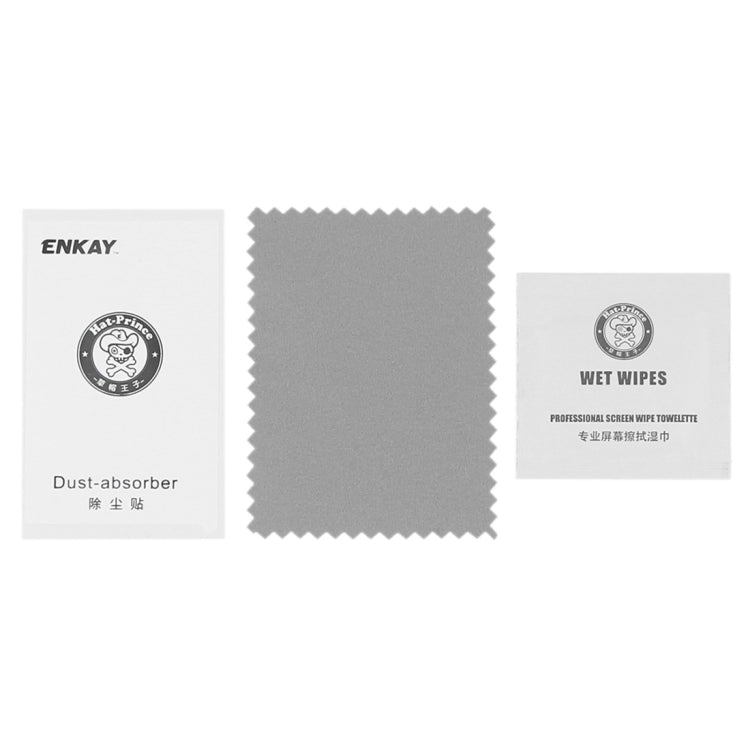 ENKAY para iPhone 8 y iPhone 7 Hat-Prince 0,26 mm 9H + Dureza superficial 2.5D Privacidad Antideslumbrante Película de vidrio templado no completa, For 7