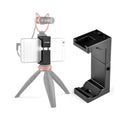 YELANGU PC141 Soporte telescópico automático para teléfono estilo resorte con soporte de base de zapata fría, PC141