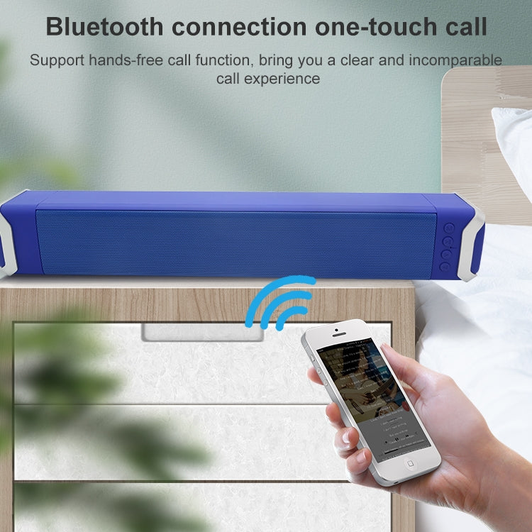 Altavoz Bluetooth portátil NewRixing NR-2017, compatible con llamada manos libres/tarjeta TF/FM/disco U