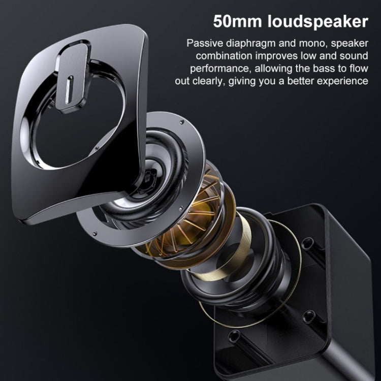 A2 USB 2.0 Mini altavoz de escritorio iluminado controlado por cable para computadora de teléfono móvil, Illuminated