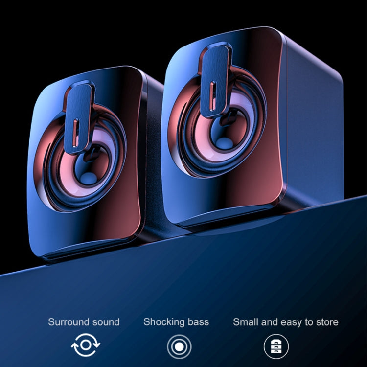 Mini altavoz con cable de alto volumen USB A1, versión Bluetooth, Bluetooth Version