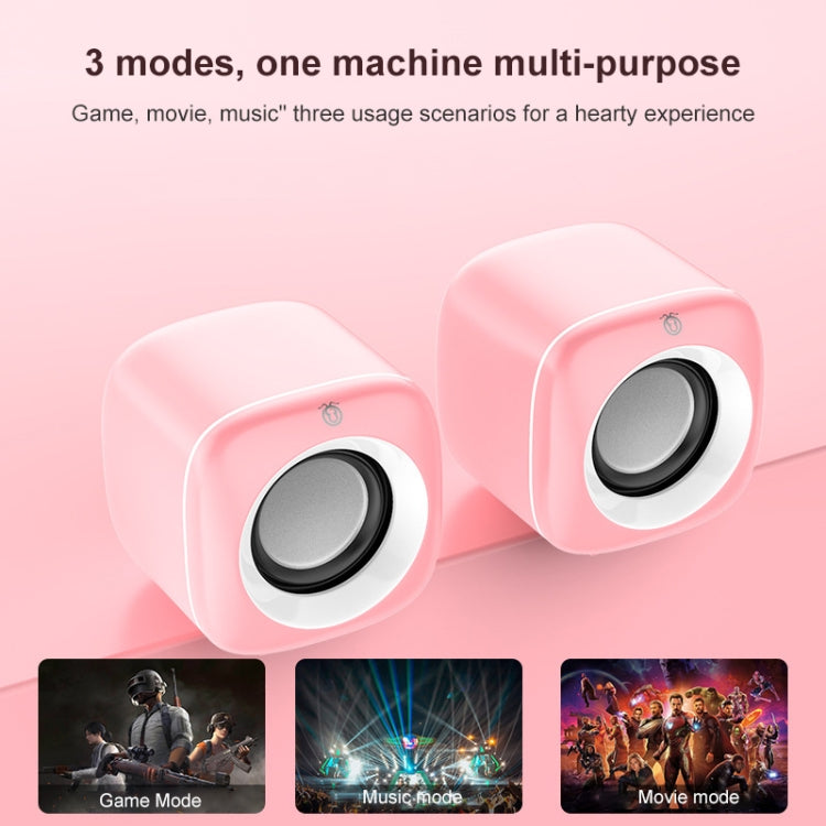 Mini altavoz con cable con sonido de subwoofer 9D controlado por cable USB A1, versión Premium, Premium Version
