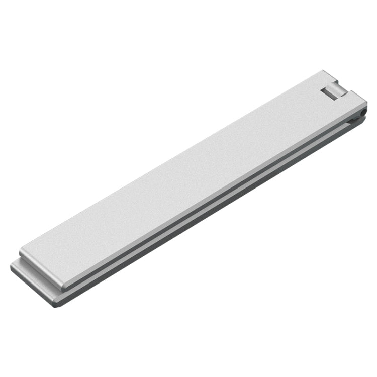 R-JUST SJ07 Soporte para teléfono móvil de aleación de aluminio portátil plegable magnético de forma lineal, SJ07