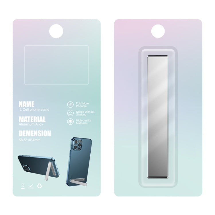 R-JUST SJ07 Soporte para teléfono móvil de aleación de aluminio portátil plegable magnético de forma lineal, SJ07