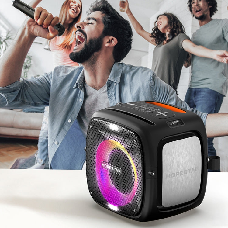 Altavoz Bluetooth inalámbrico con iluminación RGB HOPESTAR Party One, Party One(Black), Party One(Grey), Party One(Blue), Party One(Yellow)