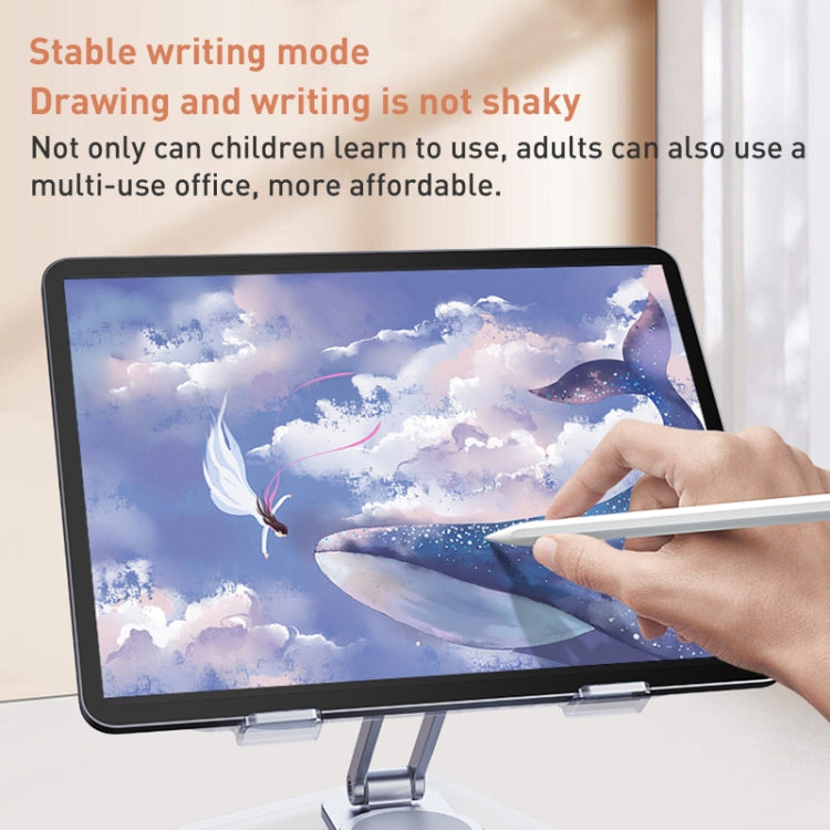 Soporte para tableta de escritorio giratorio de 360 grados acrílico R-JUST T632, T632 Tablet Stand