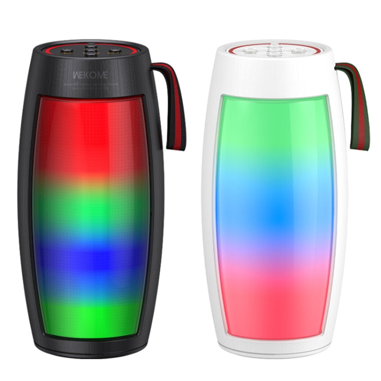 WEKOME D40 5W Sound Pulse Altavoz Bluetooth colorido, D40 (Black), D40 (White)