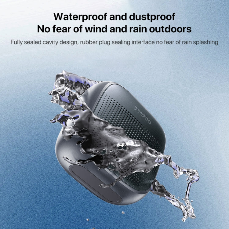 Minialtavoz portátil para exteriores con Bluetooth Yesido YSW24 de 5 W, YSW24
