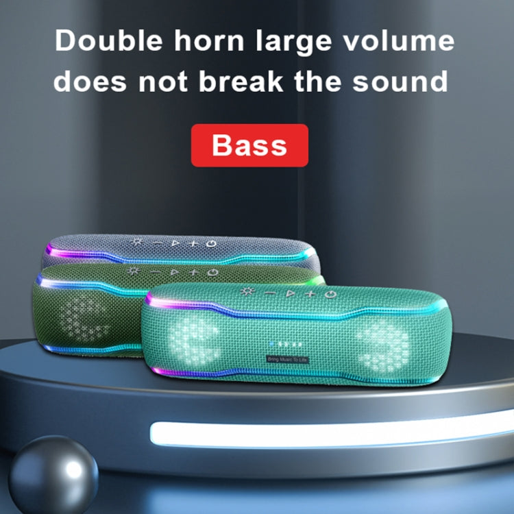 XDOBO BMTL BOSS IPX7 Altavoz Bluetooth inalámbrico portátil a prueba de agua con luz de colores RGB y TWS, BMTL BOSS