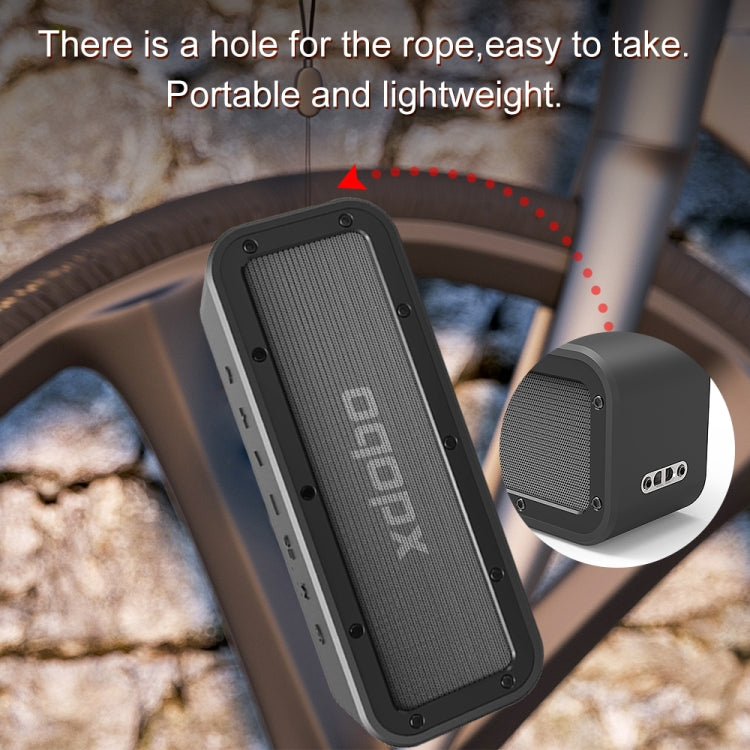 XDOBO Wake 1983 IPX7 Altavoz Bluetooth inalámbrico portátil impermeable para exteriores