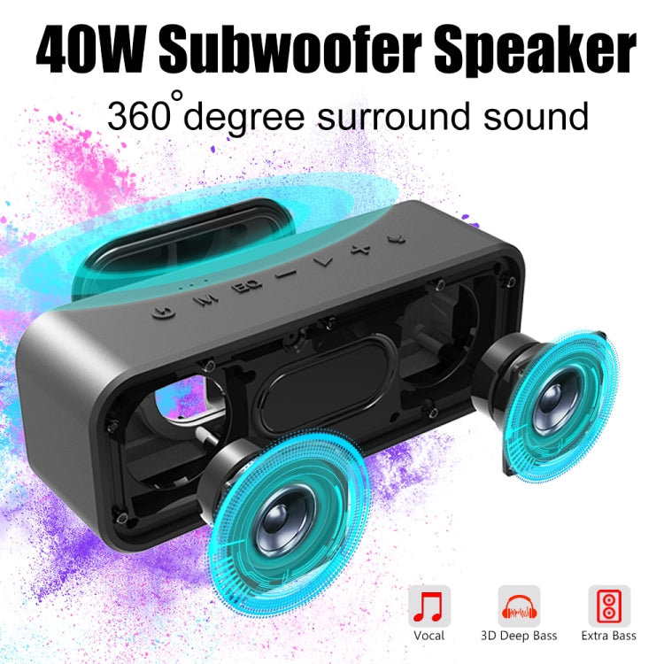 XDOBO Wake 1983 IPX7 Altavoz Bluetooth inalámbrico portátil impermeable para exteriores