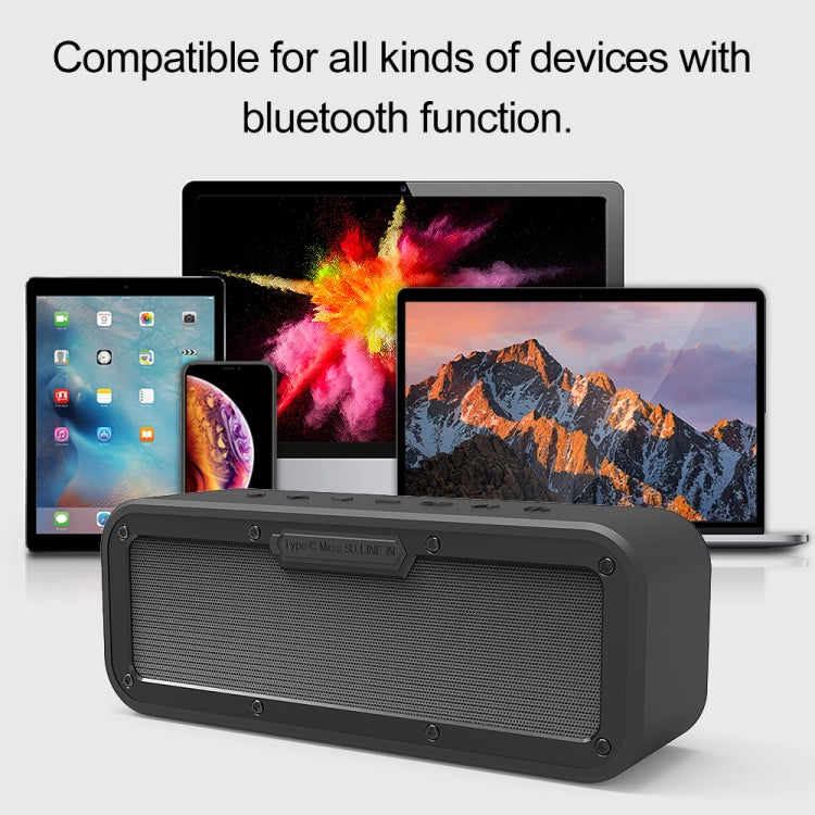 XDOBO Wake 1983 IPX7 Altavoz Bluetooth inalámbrico portátil impermeable para exteriores