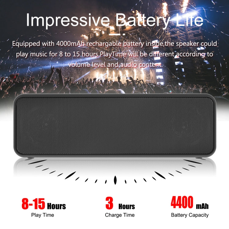 XDOBO X5 IPX6 Altavoz Bluetooth inalámbrico portátil a prueba de agua Subwoofer para exteriores, X5