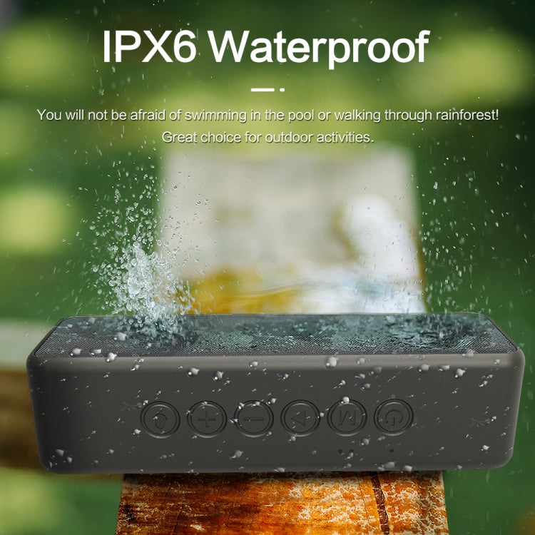 XDOBO X5 IPX6 Altavoz Bluetooth inalámbrico portátil a prueba de agua Subwoofer para exteriores, X5