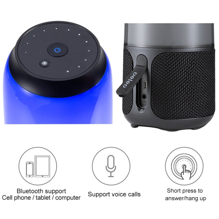 Altavoz Bluetooth inalámbrico original Xiaomi Youpin V03 con luz colorida, soporte manos libres / AUX