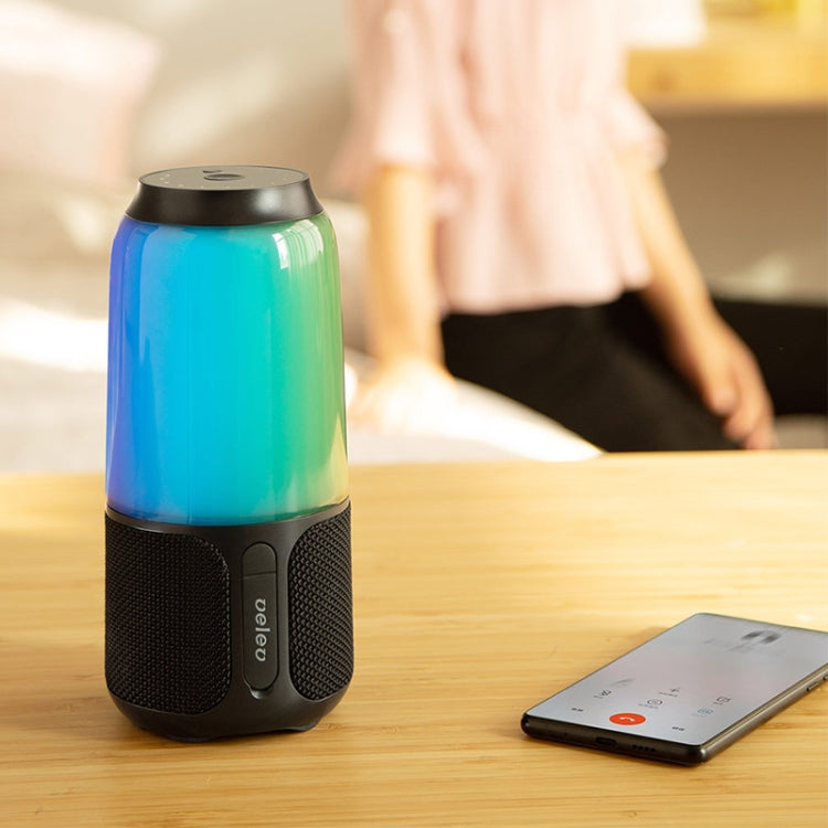 Altavoz Bluetooth inalámbrico original Xiaomi Youpin V03 con luz colorida, soporte manos libres / AUX